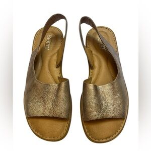 Born Gold Women's Sandals Size 6